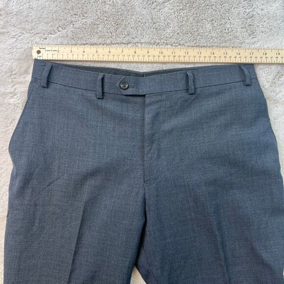 Lauren Ralph Lauren High Performance Wool Dress Pants Mens 36R Grey Trouser - Picture 2 of 7